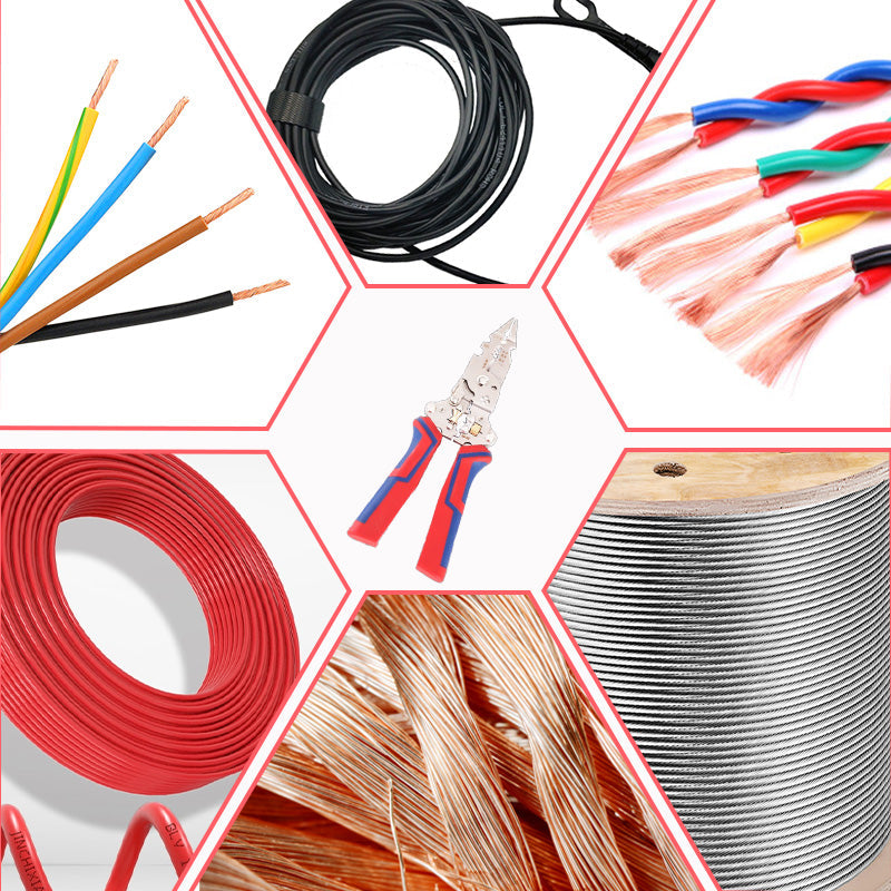 Alicates Eléctricos Plegables Multifuncionales con Función de Medición Eléctrica