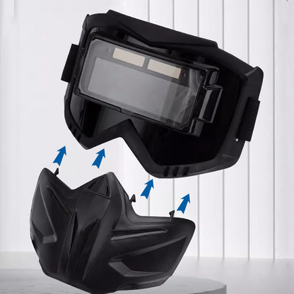 Máscara de soldadura con oscurecimiento automático