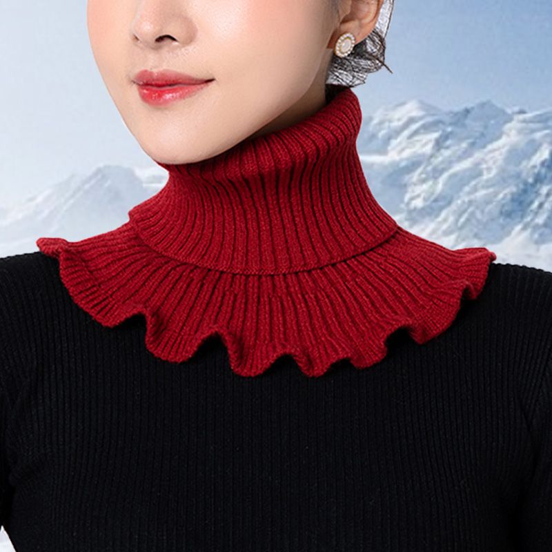 Women's Turtleneck Dickey Collar Scarf - Great Gift