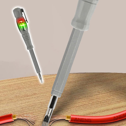 Desarmador Probador de Voltaje 2 en 1 con Indicador de Luz