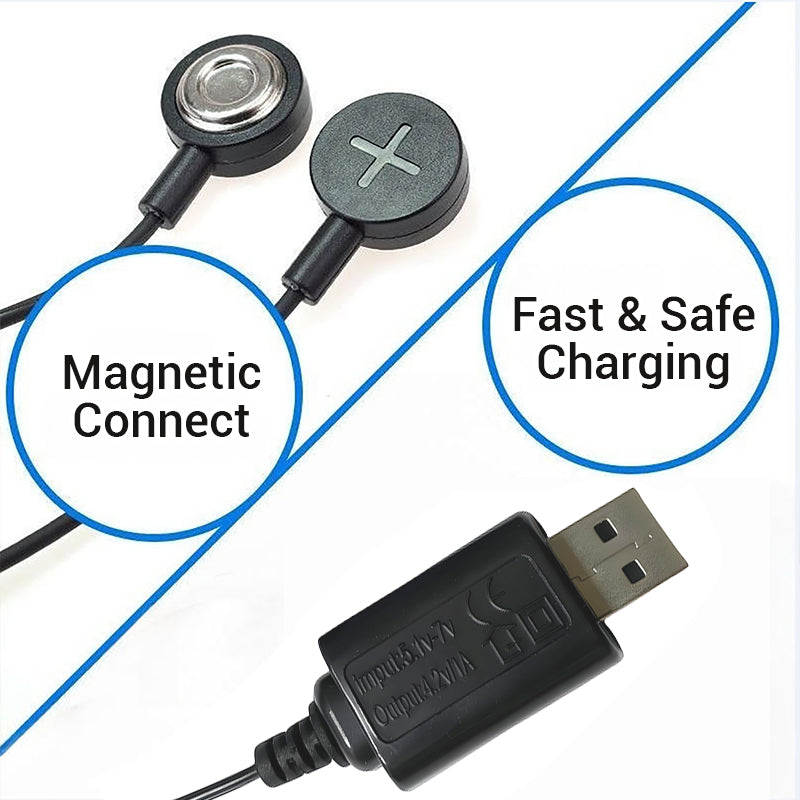 Caricabatterie magnetico per pistole giocattolo elettriche