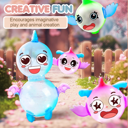 Kit de pompas de jabón con bomba para niños