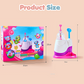 Kit de pompas de jabón con bomba para niños