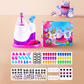 Kit de pompas de jabón con bomba para niños
