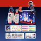 Kit de pompas de jabón con bomba para niños