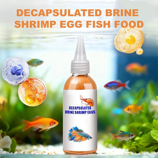 Alimento para peces a base de huevos de artemia descapsulados