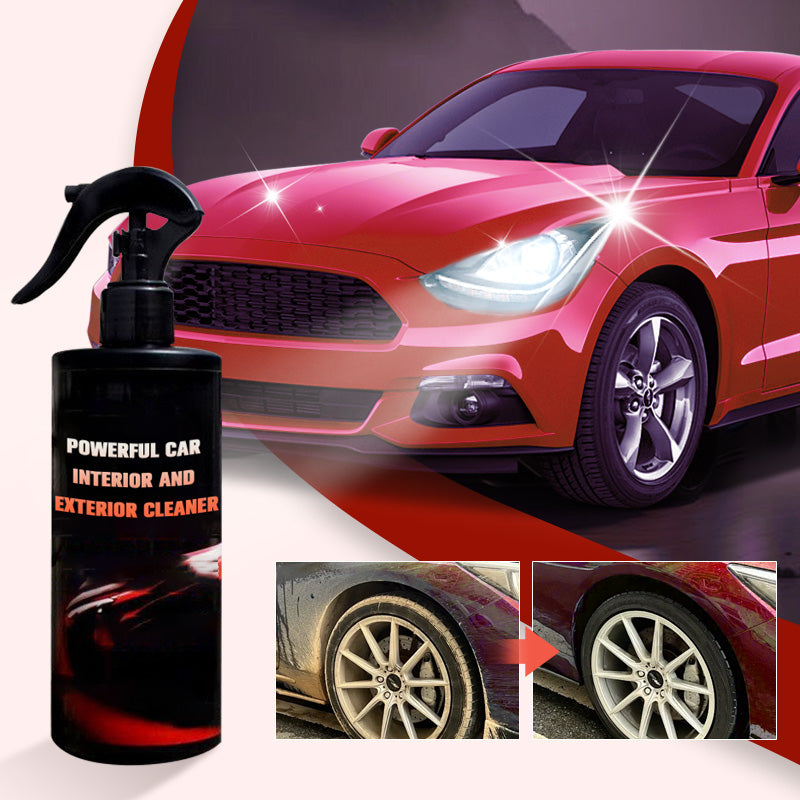Limpiador Potente para Interior y Exterior de Auto