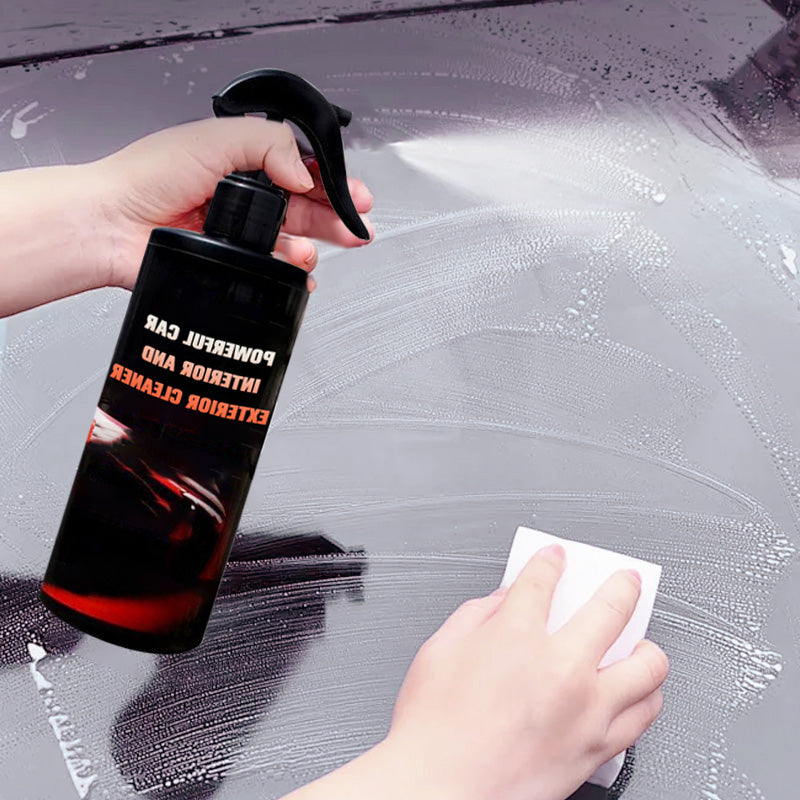 Limpiador Potente para Interior y Exterior de Auto