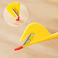 Utensilio de cocina para abrir intestinos de aves