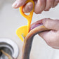 Utensilio de cocina para abrir intestinos de aves