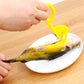 Utensilio de cocina para abrir intestinos de aves