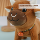 Vaca de peluche eléctrica realista con sonido