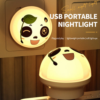 Luz nocturna Panda con comando de voz inteligente
