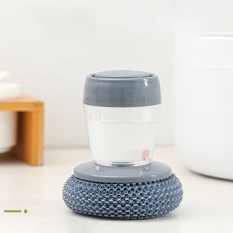 🎁Oferta especial 49 % de descuento⏳Dispensador de jabón para cocina con cepillo de mano