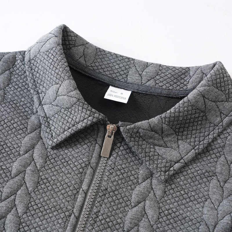 🔥 ¡Oferta de Novedades! 55%  👕 Suéter de punto para todas las estaciones con cuello con cremallera para hombre
