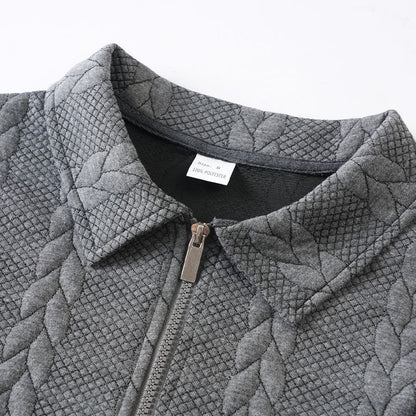 🔥 ¡Oferta de Novedades! 55%  👕 Suéter de punto para todas las estaciones con cuello con cremallera para hombre