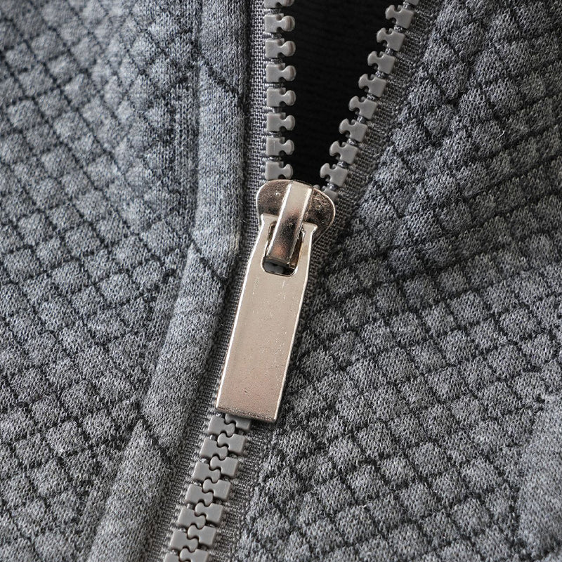 🔥 ¡Oferta de Novedades! 55%  👕 Suéter de punto para todas las estaciones con cuello con cremallera para hombre