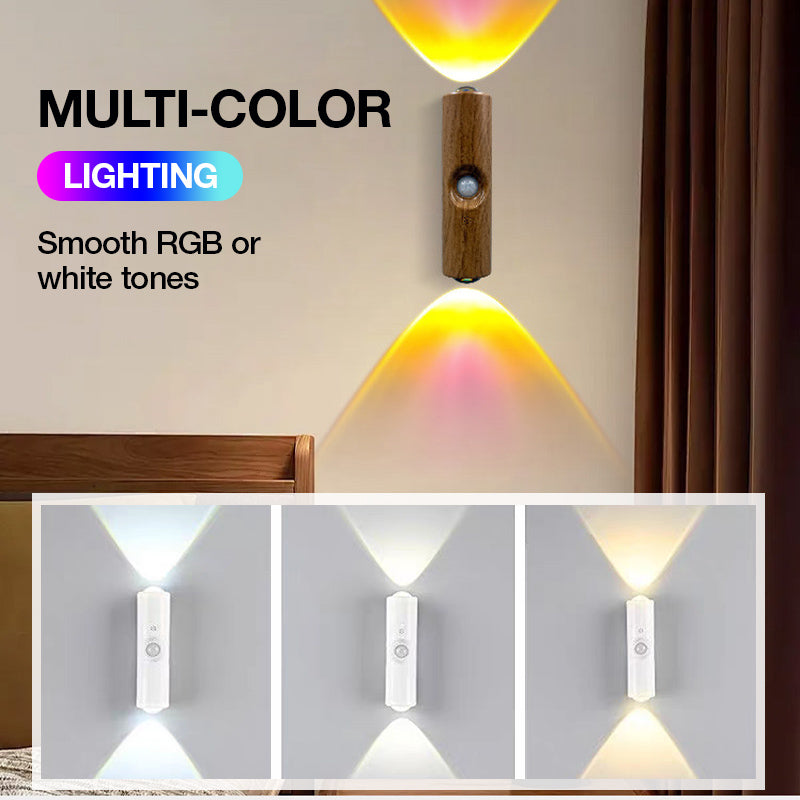 Luz RGB Inteligente con Sensor de Movimiento Magnético