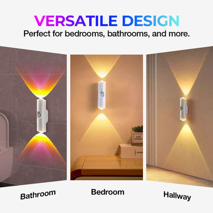 Luz RGB Inteligente con Sensor de Movimiento Magnético