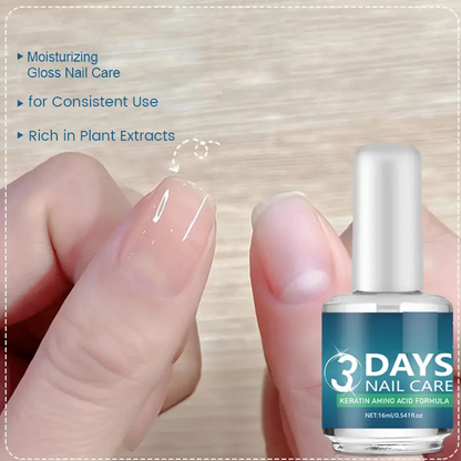 💅✨¡ALTO BRILLO INSTANTÁNEO! Aceite para Uñas de Secado Rápido 💖 Acabado Profesional de Salón 💎【Compra Más y Ahorra Más】🔥