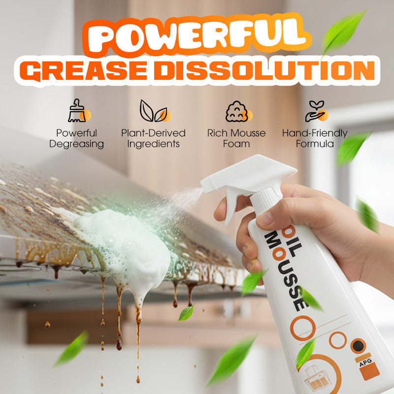 Powerful Plant-Based Foam Grease Cleaner