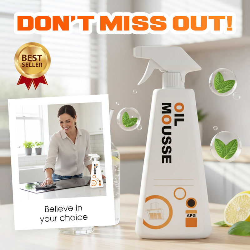 Powerful Plant-Based Foam Grease Cleaner
