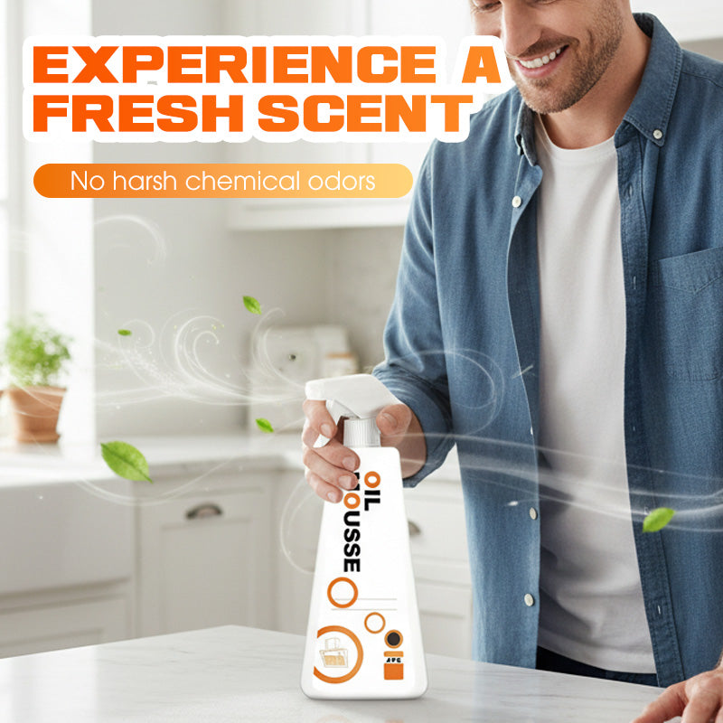 Powerful Plant-Based Foam Grease Cleaner