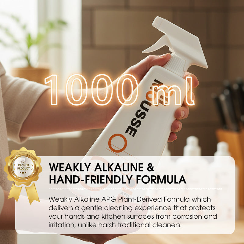 Powerful Plant-Based Foam Grease Cleaner