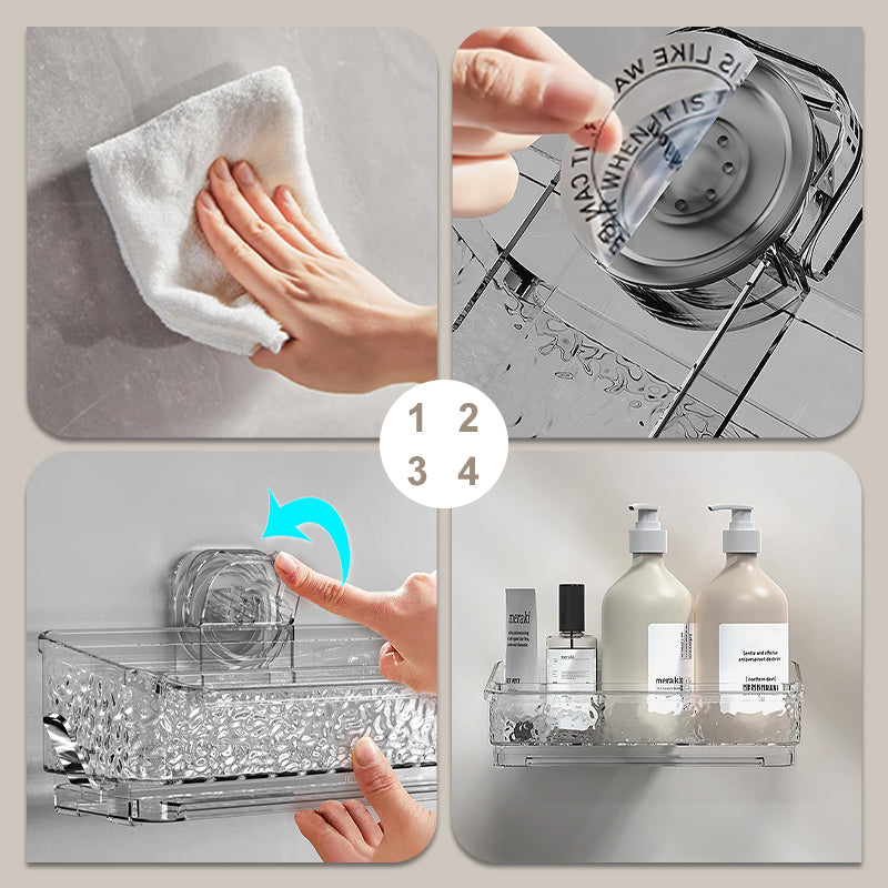 Organizador multiusos con ventosa