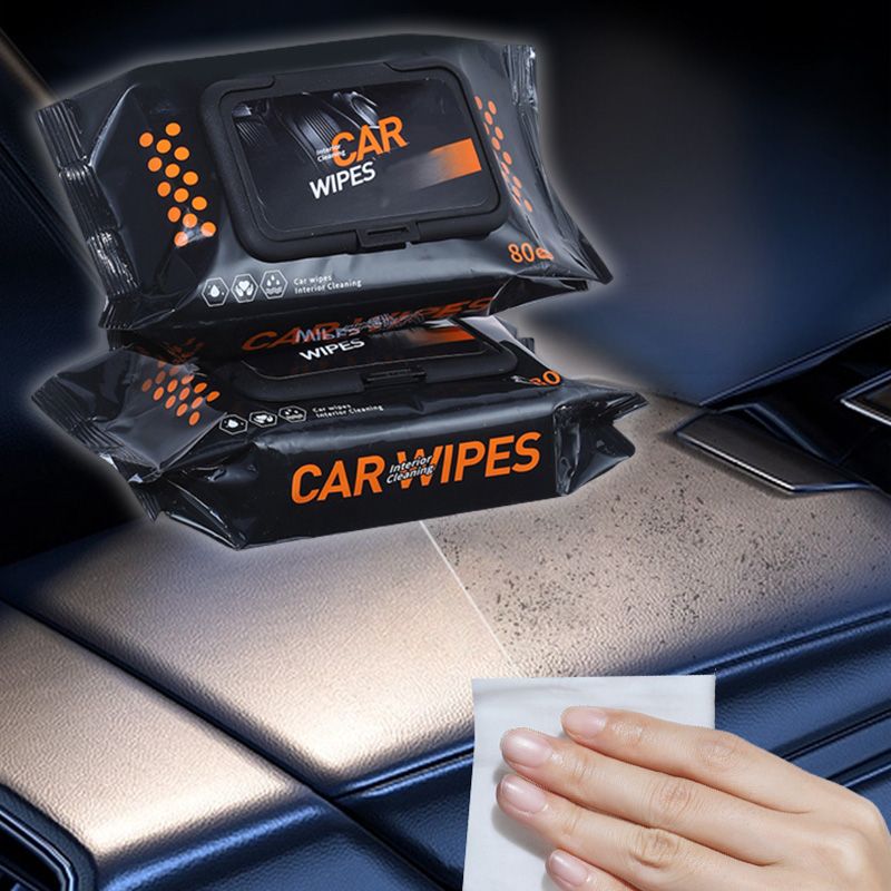 Toallitas Limpiadoras para Interior de Auto - Limpieza Rápida y Fácil