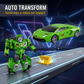 Carro de Juguete que se Transforma en Robot al Chocar para Niños