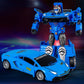 Carro de Juguete que se Transforma en Robot al Chocar para Niños