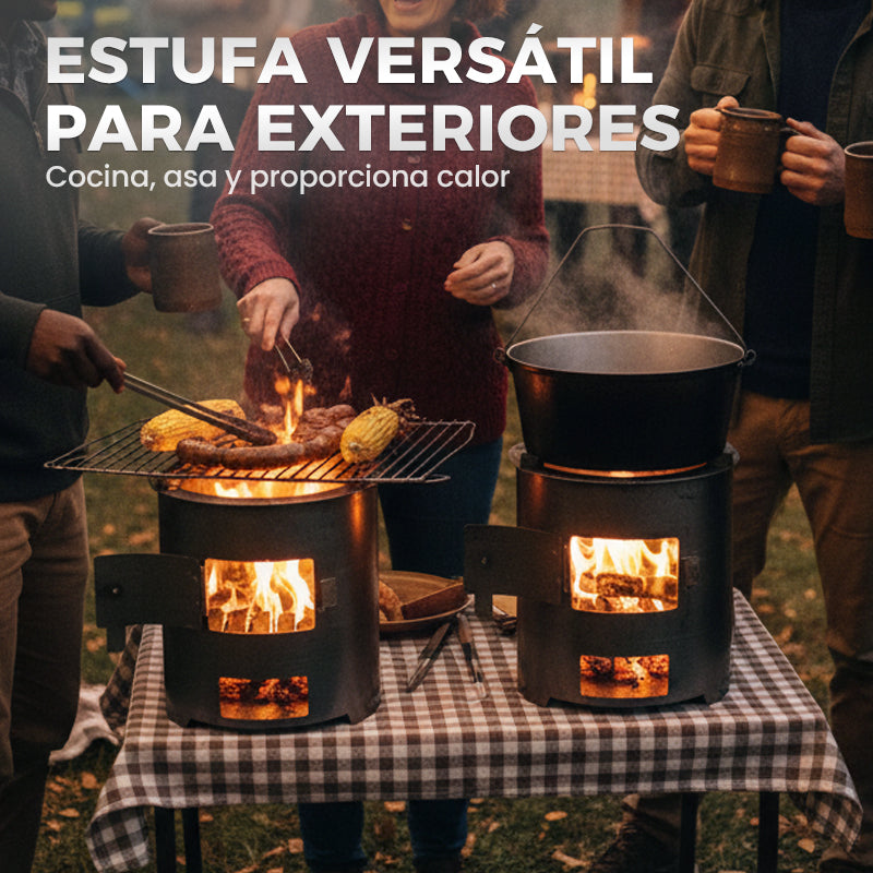 Estufa Portátil Multifuncional