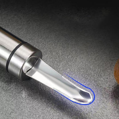 🍎🔪 Descorazonador Multifuncional de Acero Inoxidable – Rápido, Preciso y Duradero