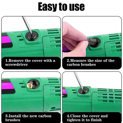 ⚙️🔧 Juego de Escobillas de Carbón para Herramientas Eléctricas – Compatibles y Duraderas | ¡Compra Más y Ahorra Más! 💥💰