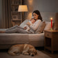 Vela Larga LED con Control Remoto y Flama Parpadeante