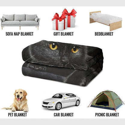 ⏳¡ÚLTIMO DÍA DE OFERTA! ¡50% DE DESCUENTO!⏰🐱Manta acogedora para todas las estaciones Black Cat