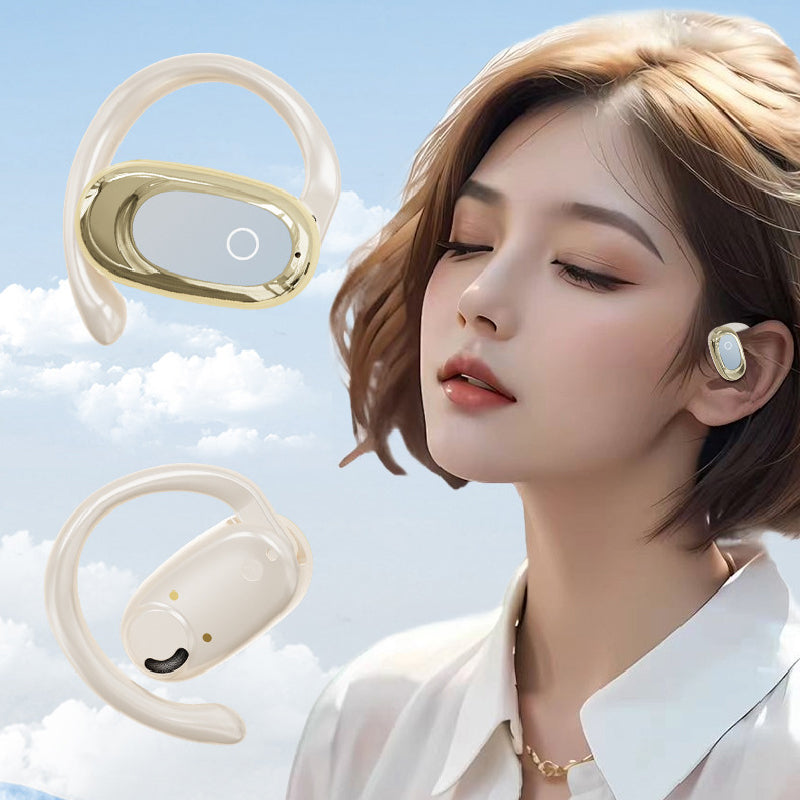 Auriculares Inalámbricos de Oreja Abierta con Pantalla LED