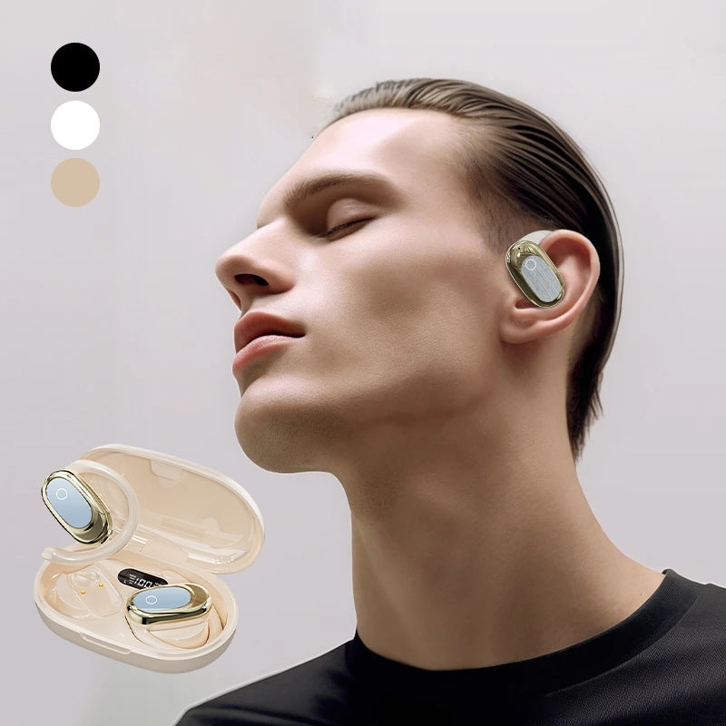 Auriculares Inalámbricos de Oreja Abierta con Pantalla LED