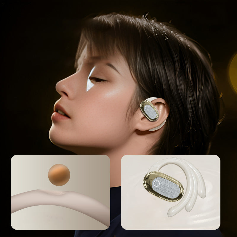 Auriculares Inalámbricos de Oreja Abierta con Pantalla LED