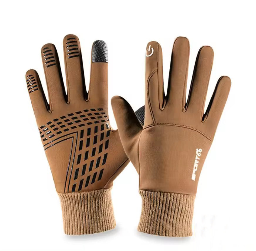 Guantes térmicos impermeables con pantalla táctil