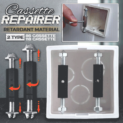 Herramienta de reparación para casete de panel de enchufes