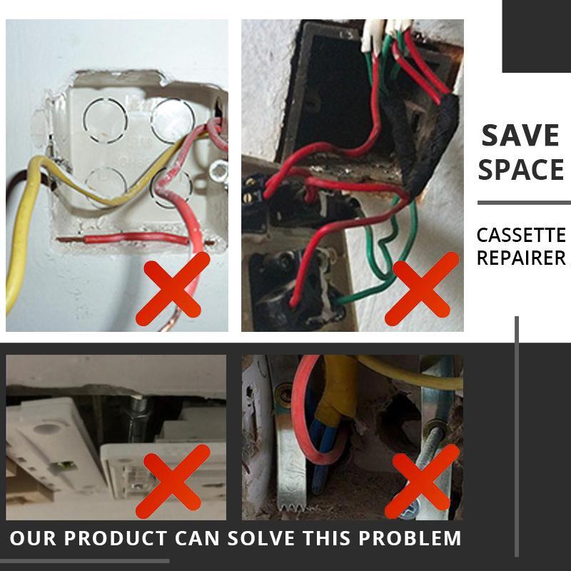 Herramienta de reparación para casete de panel de enchufes