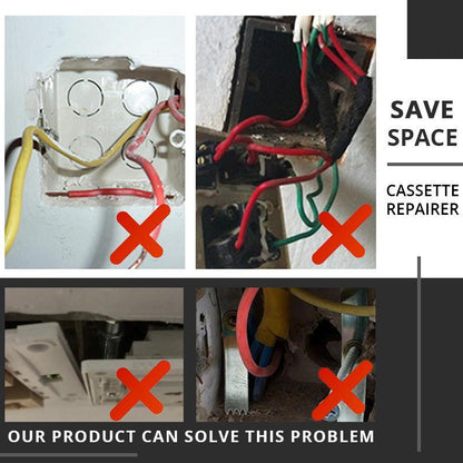 Herramienta de reparación para casete de panel de enchufes