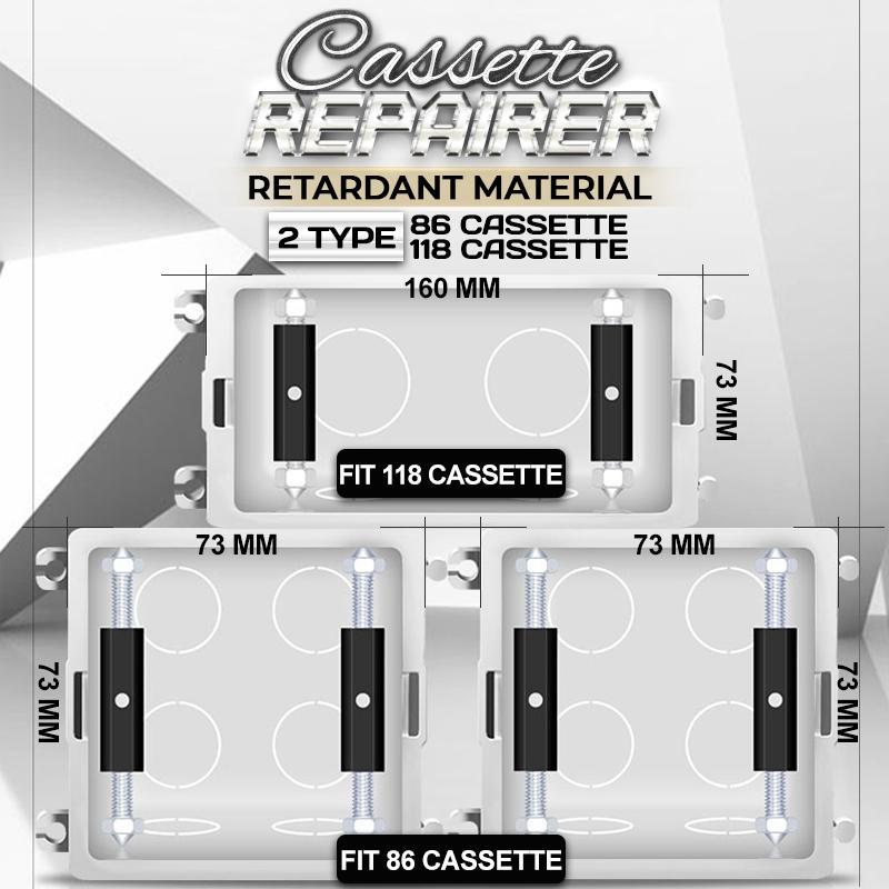 Herramienta de reparación para casete de panel de enchufes