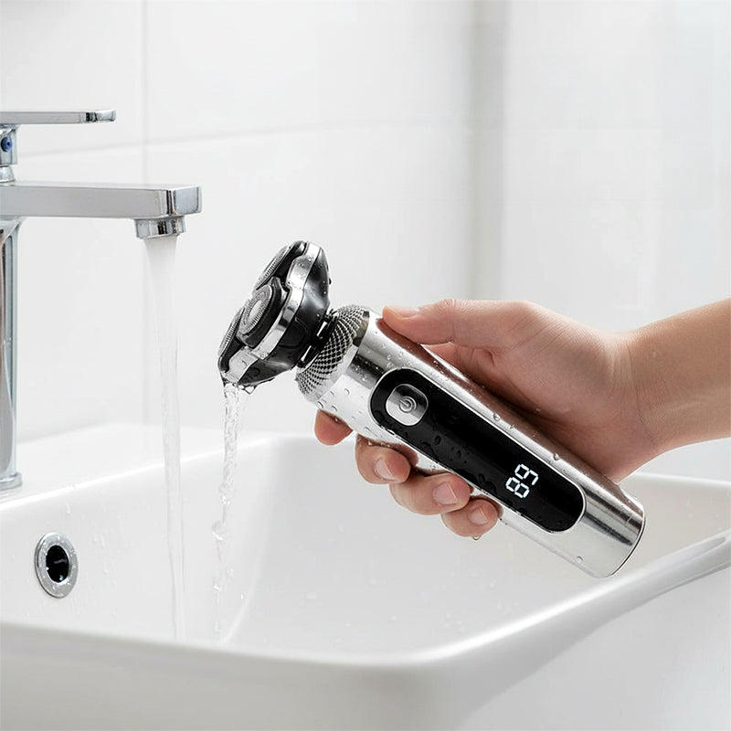 Afeitadora eléctrica flotante 3D 3 en 1 para hombres