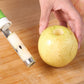 Descascarillador y pelador de frutas de acero inoxidable 2 en 1