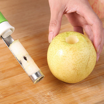 Descascarillador y pelador de frutas de acero inoxidable 2 en 1