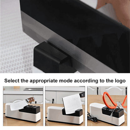🔪  Afilador Eléctrico Profesional – Afilado Rápido y Preciso, Guía Multiángulo para Cuchillos de Cocina y Exteriores ✨📦