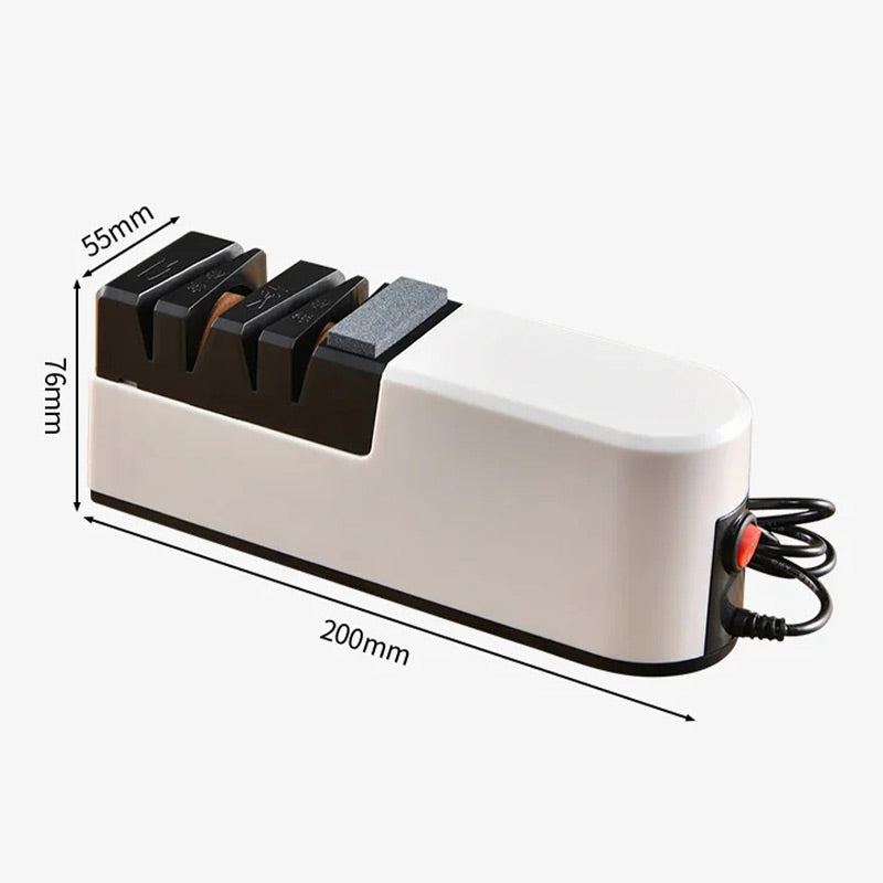🔪  Afilador Eléctrico Profesional – Afilado Rápido y Preciso, Guía Multiángulo para Cuchillos de Cocina y Exteriores ✨📦